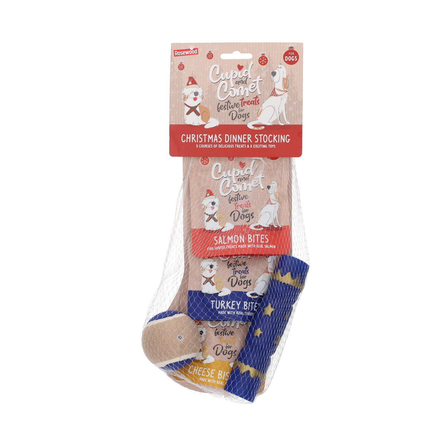 Comets Christmas Stocking for Dogs