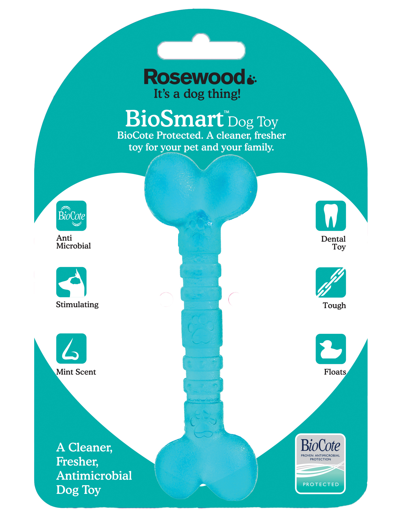 Rosewood Biosafe Puppy Bone Dog Toy