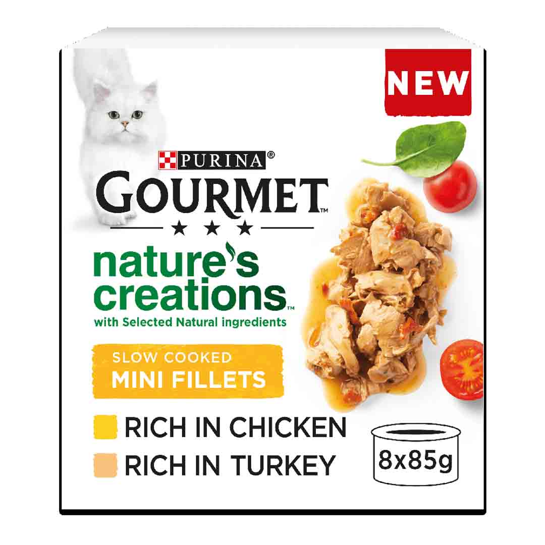Gourmet Nature's Creations Cat Food 8x85g
