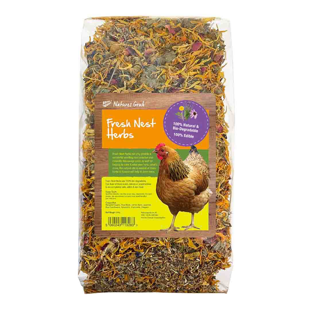 Natures Grub Fresh Nest Herbs, 200g
