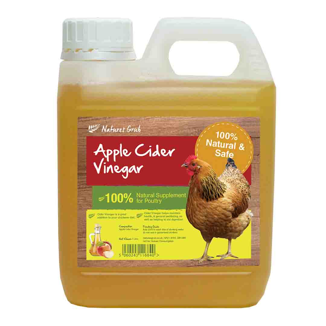 Natures Grub Cider Vinegar, 1L