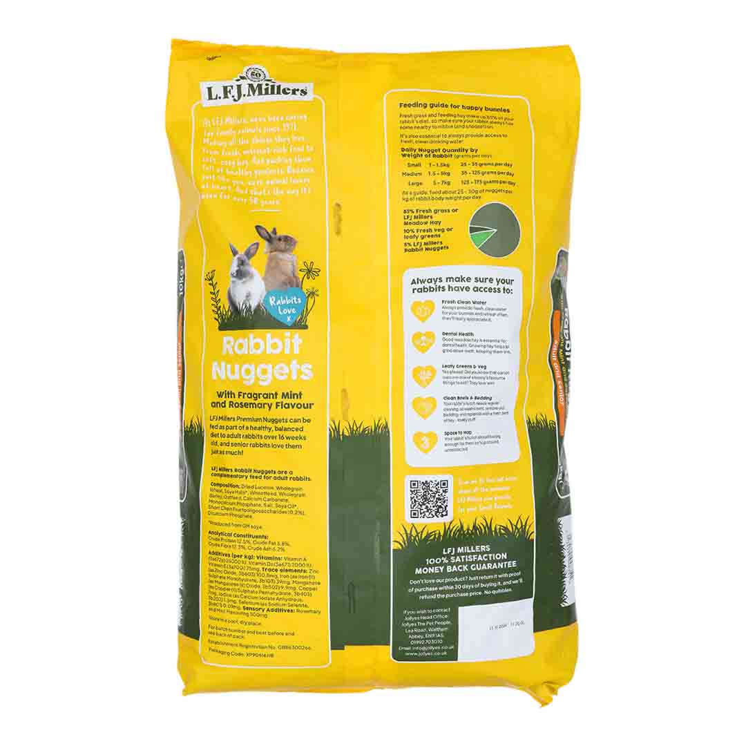 LFJ Millers Rabbit Nuggets 10KG