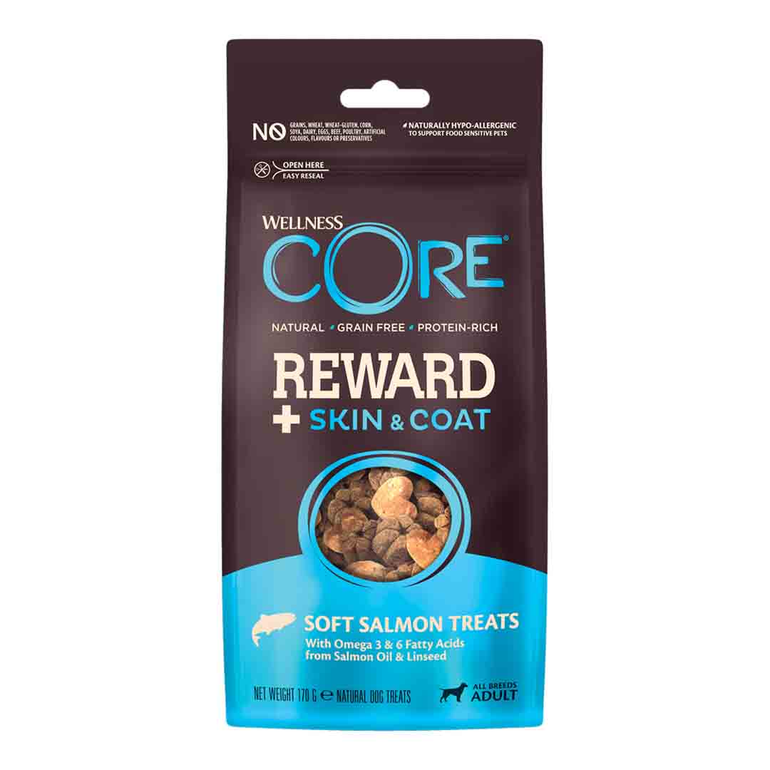Wellness CORE Reward Skin & Coat Salmon Dog Treats
