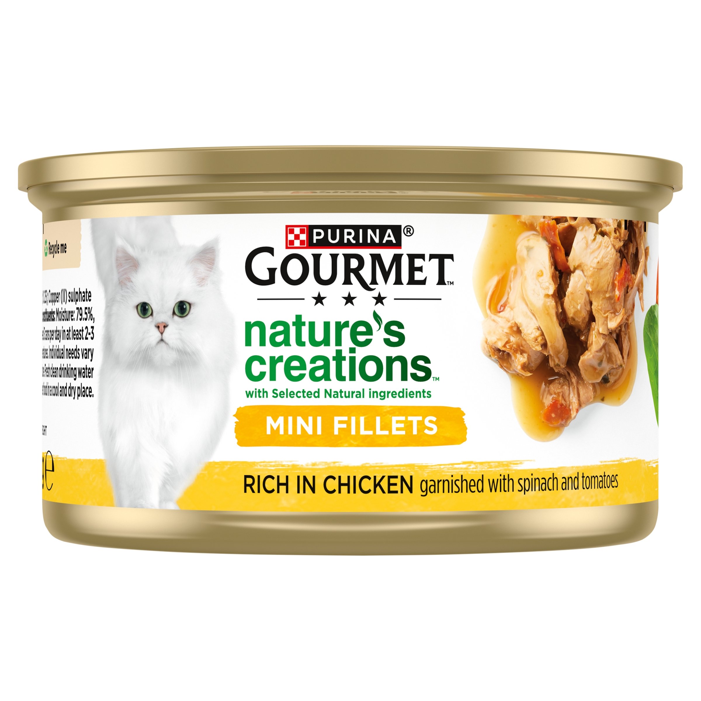 Gourmet Nature Creations Chicken Adult Cat Food 85g