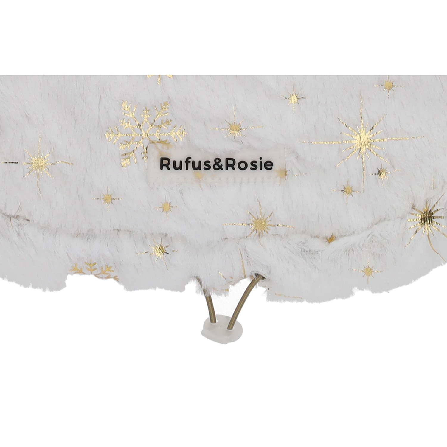 Rufus & Rosie Arctic Glitter Dog Coat One Size