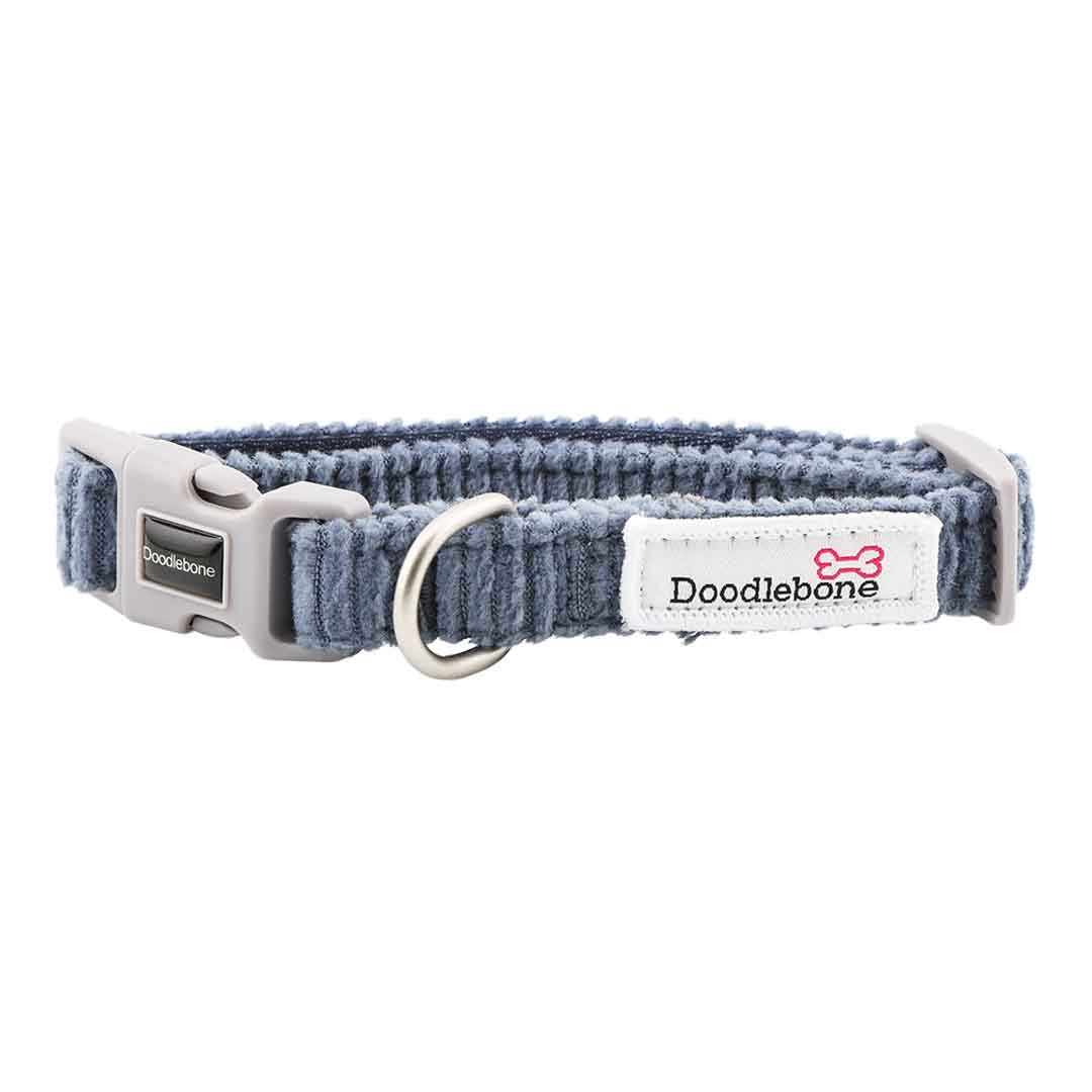 Doodlebone Dinky Dog Collar Blue 1-2