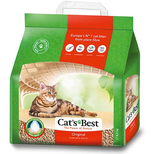 Cat's Best Oko Plus Clumping Cat Litter 10l
