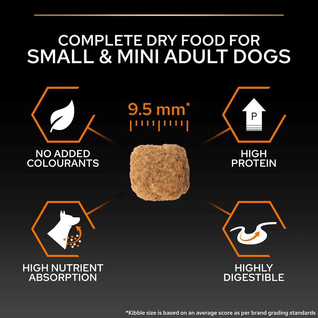Pro Plan Adult Small/Mini Dry Dog Food, 3kg