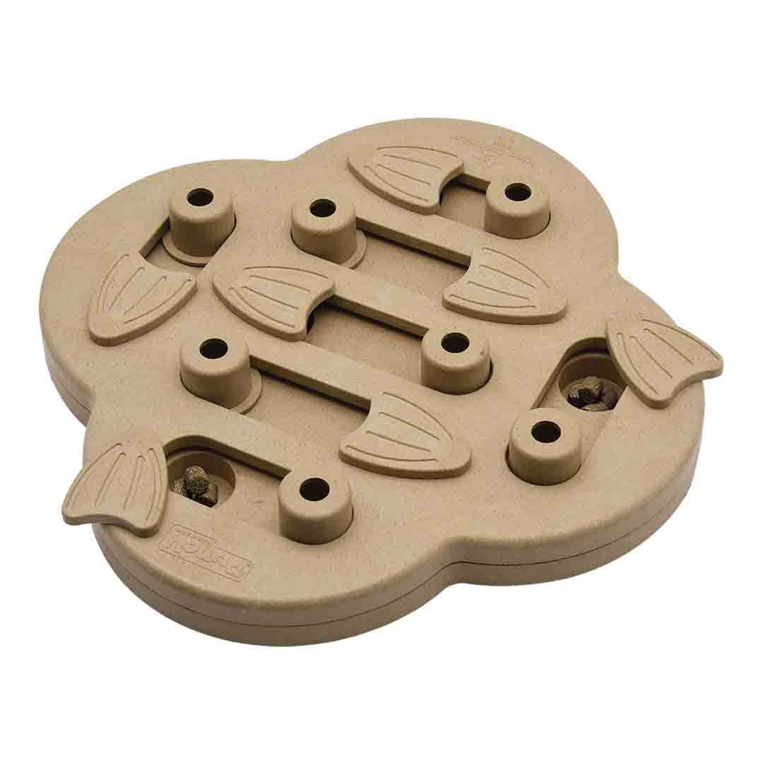 Nina Ottosson Outward Hound Dog Hide 'n' Slide Dog Toy Tan
