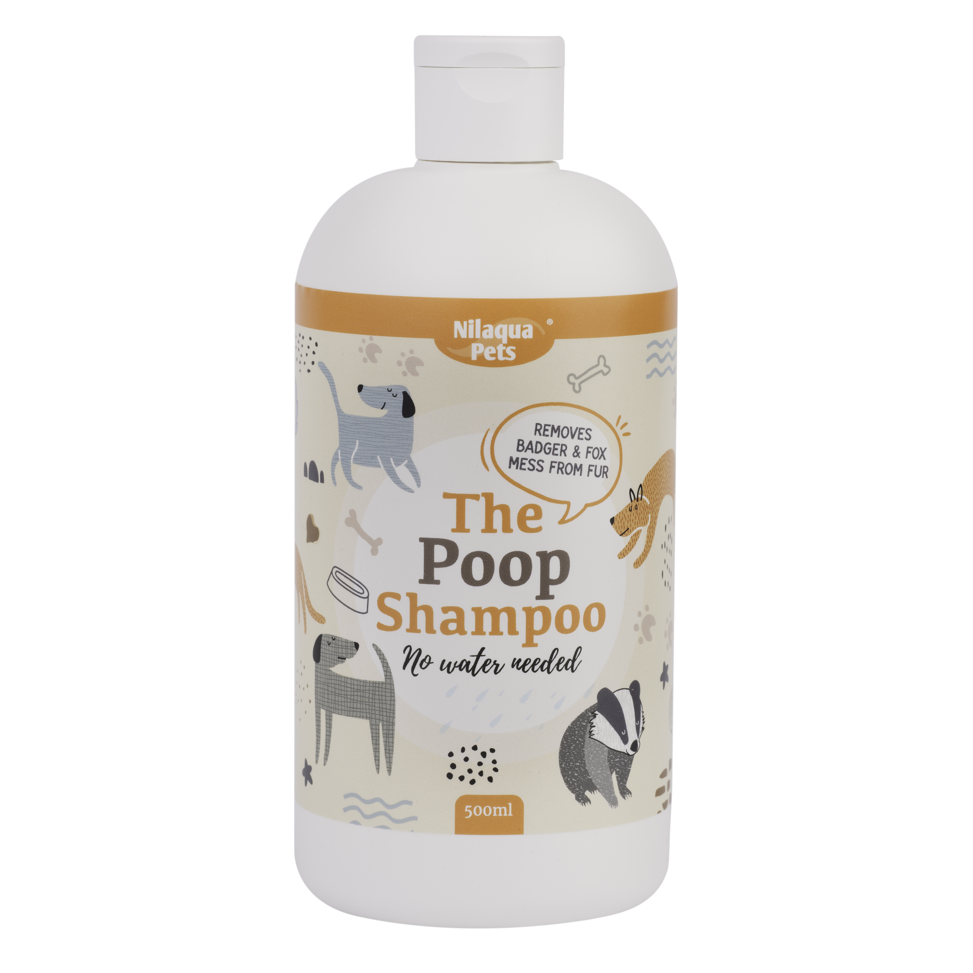 Nilaqua Pets The Poop Shampoo Rinse Free 240ml