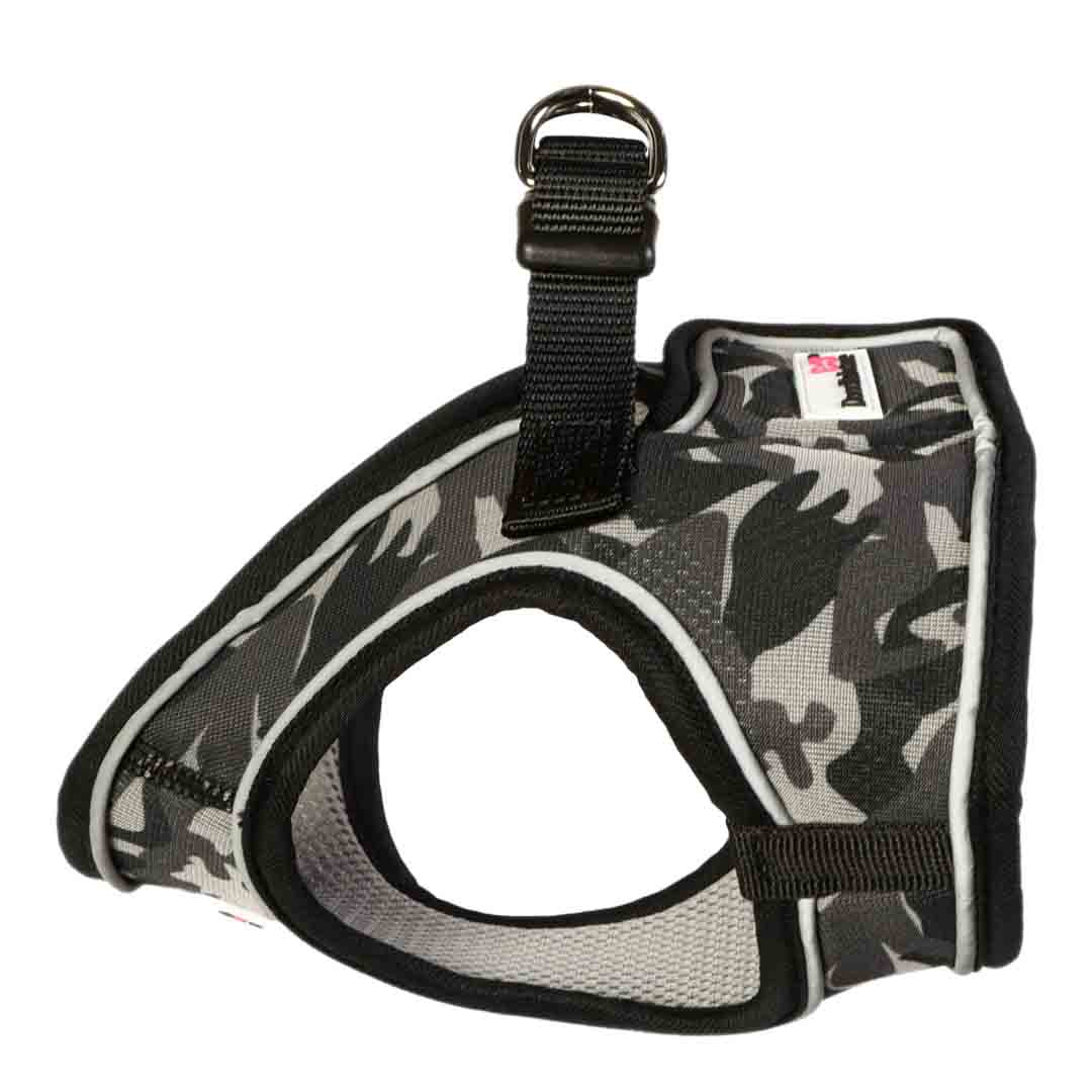 Doodlebone Smokey Camo Snappy Dog Harness, X-Large