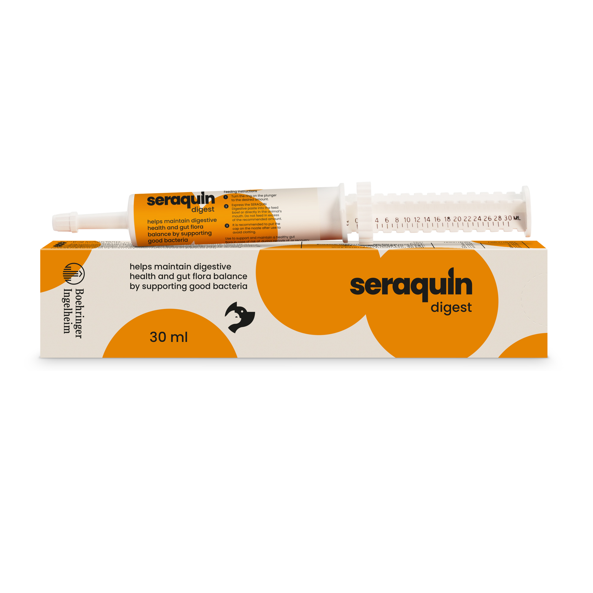 Seraquin Digest Paste Supplement for Cats and Dogs 30ml