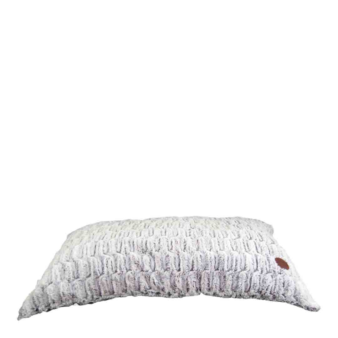 Snug & Cosy Novara Lounger Grey Dog Bed, Large