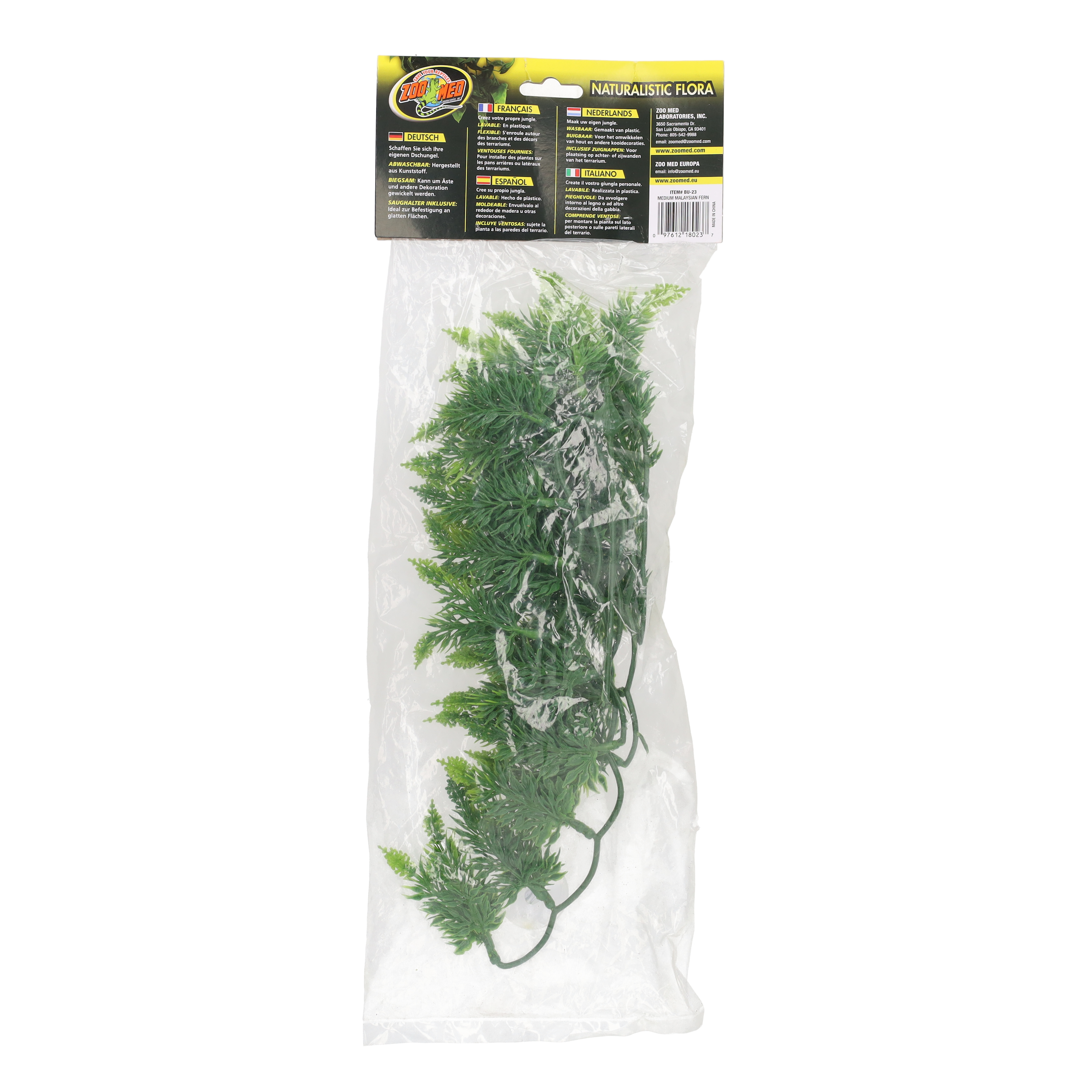 Zoo Med Malaysian Fern Reptile Viv-Clean