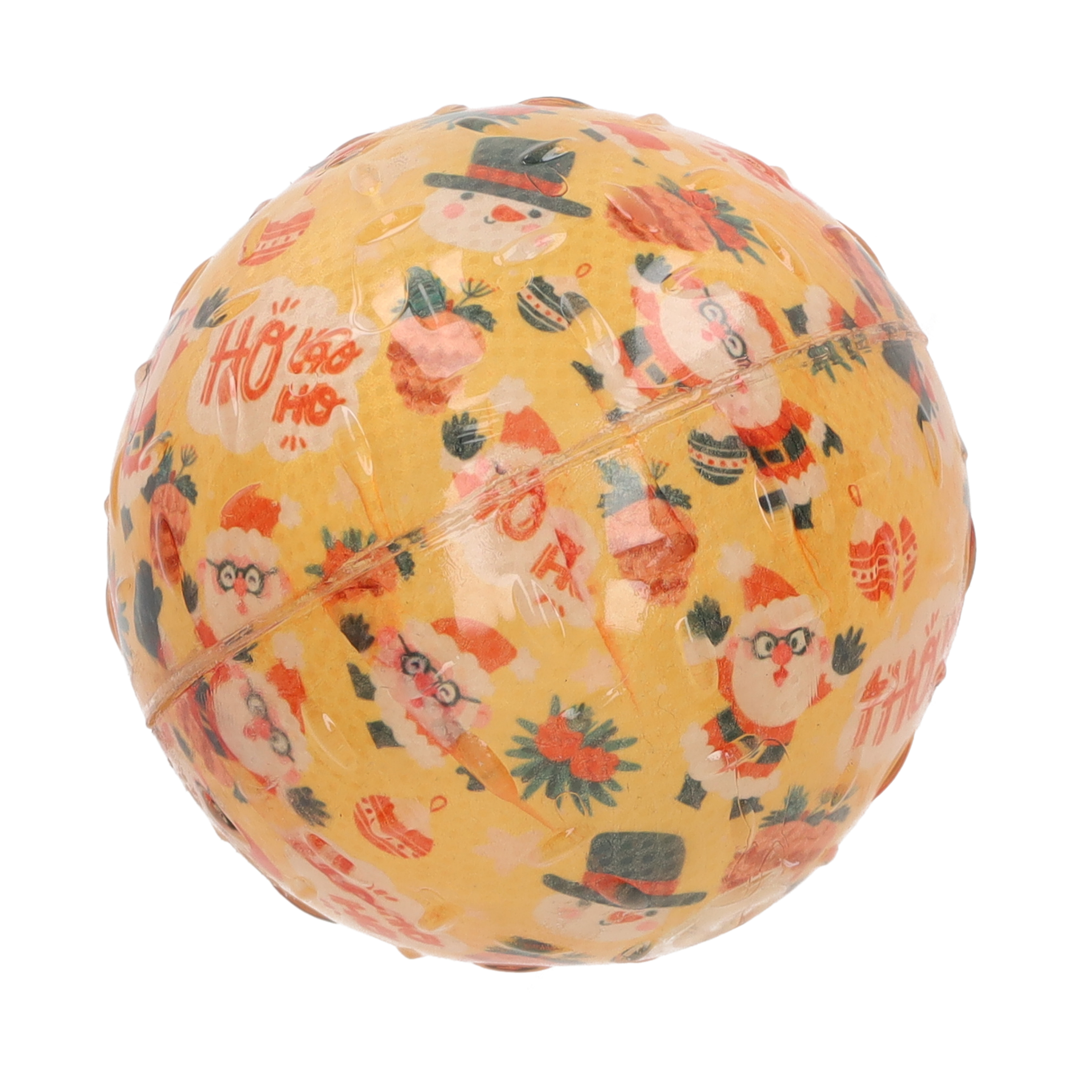 Rufus & Rosie Christmas Rubber Ball Dog Toy