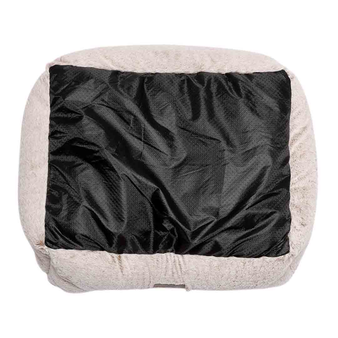 Rufus & Rosie Arctic Plush Fur Pet Bed M/L