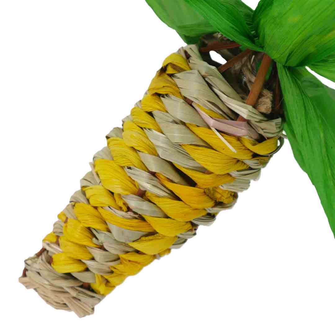 Rosweood Play Veg Flinging Fun Corn, Small Pet Chew Toy
