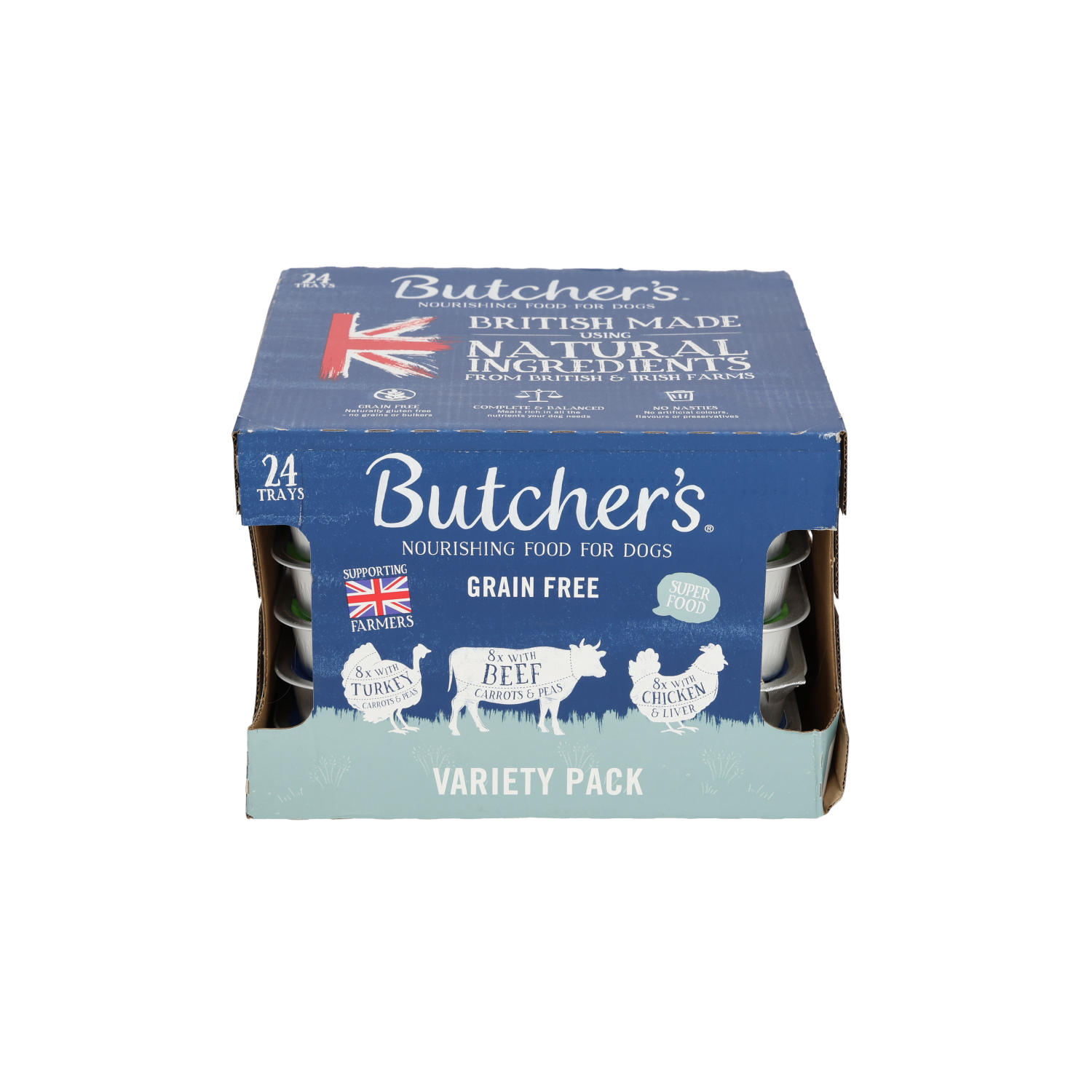 Butchers Variety Dog Food Trays, 24x150g