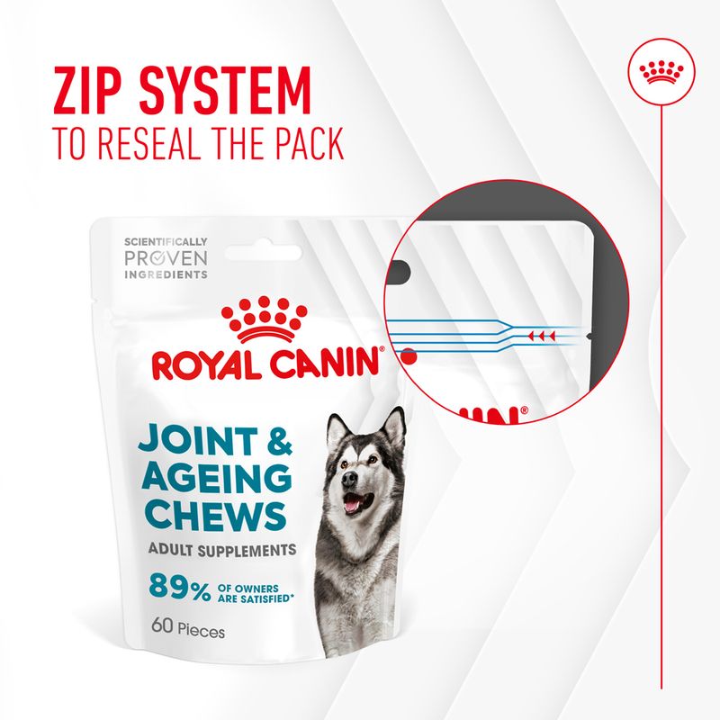 Royal Canin Dog Supplement for Joint & Ageing Soft Chews