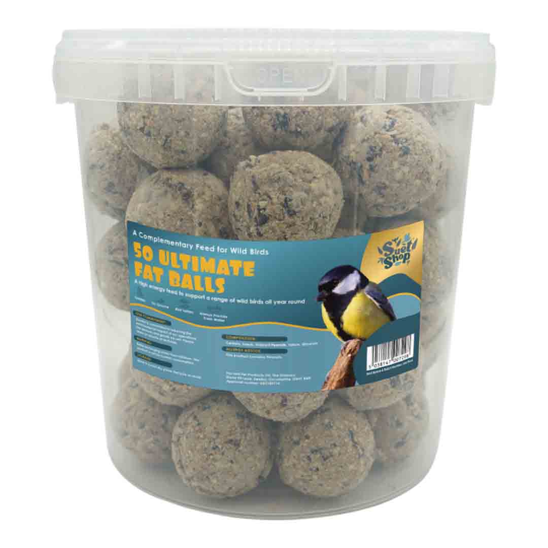 Suet Shop Ultimate Wild Bird Fat Balls 50 Tub