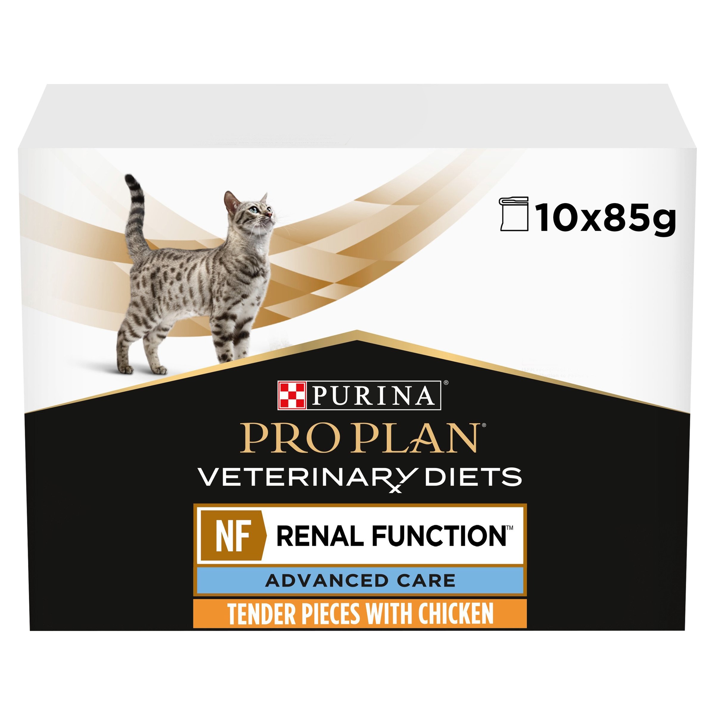 Pro Plan Veterinary Diets Advanced Care NF Renal Wet Cat Food 10x85g
