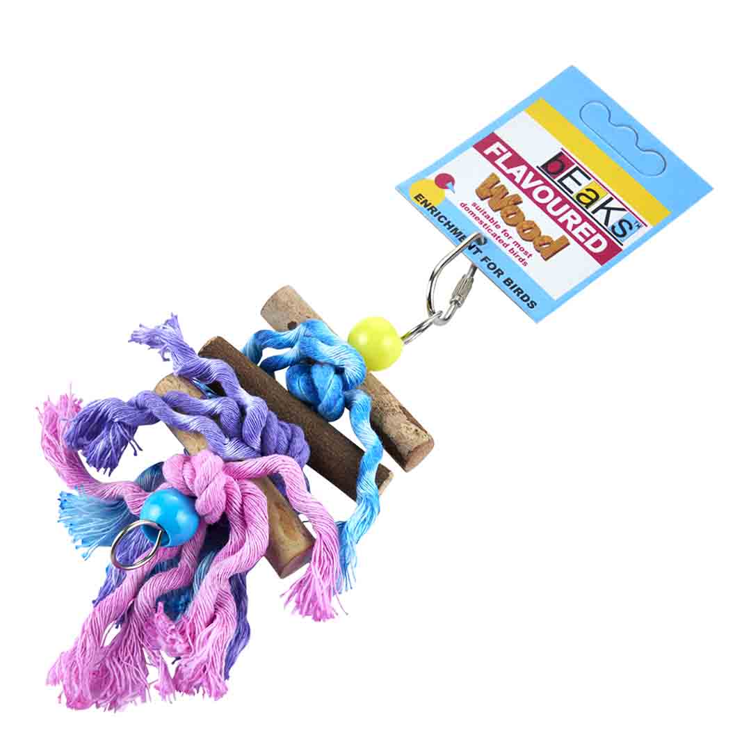Beaks Assorted Mini Mix Bird Toy