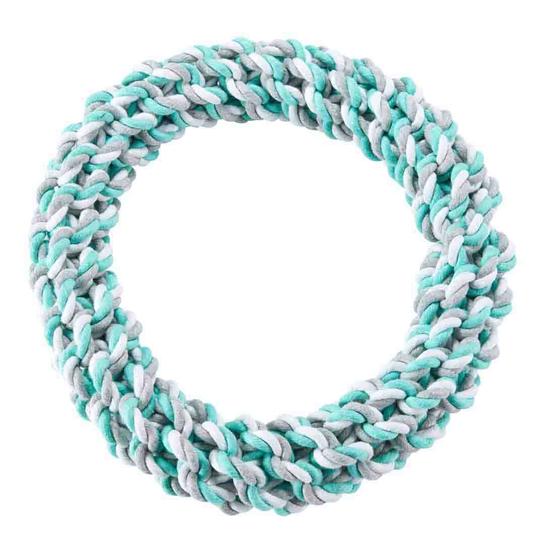 Rufus & Rosie Rope Ring Dog Toy, Large