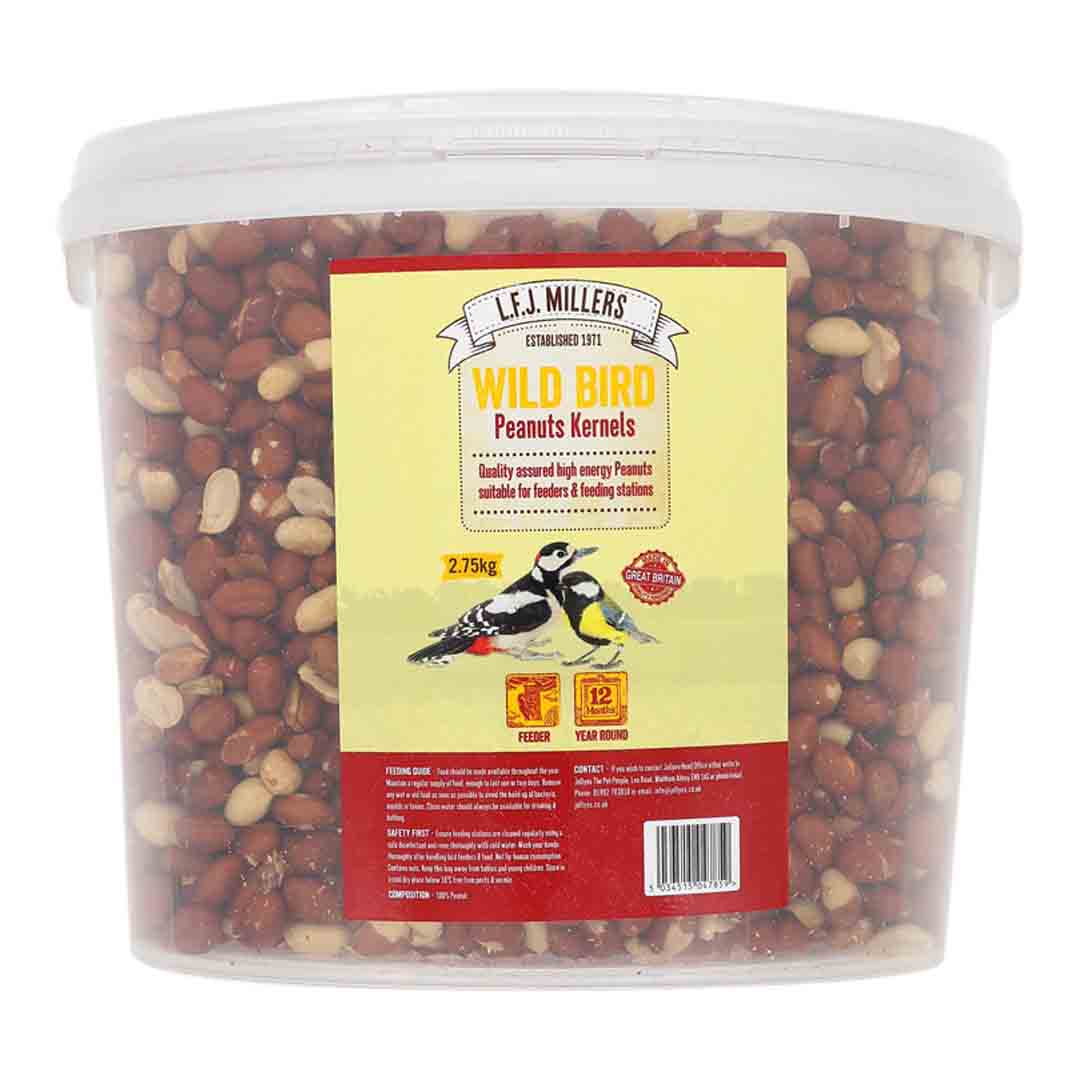 LFJ Millers Wild Bird Food Peanut Kernels 2.75kg