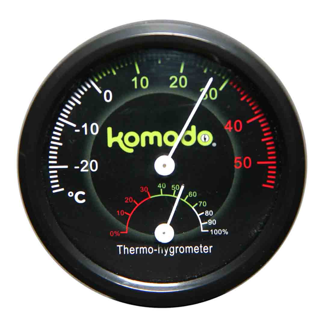 Komodo Thermometer Hygrometer Analog