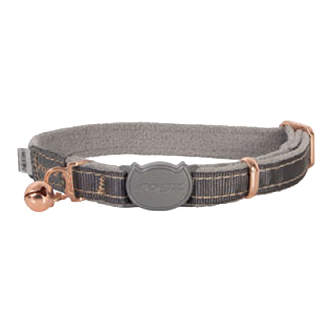 Rogz Urban Gold Cat Safety Collar, Small
