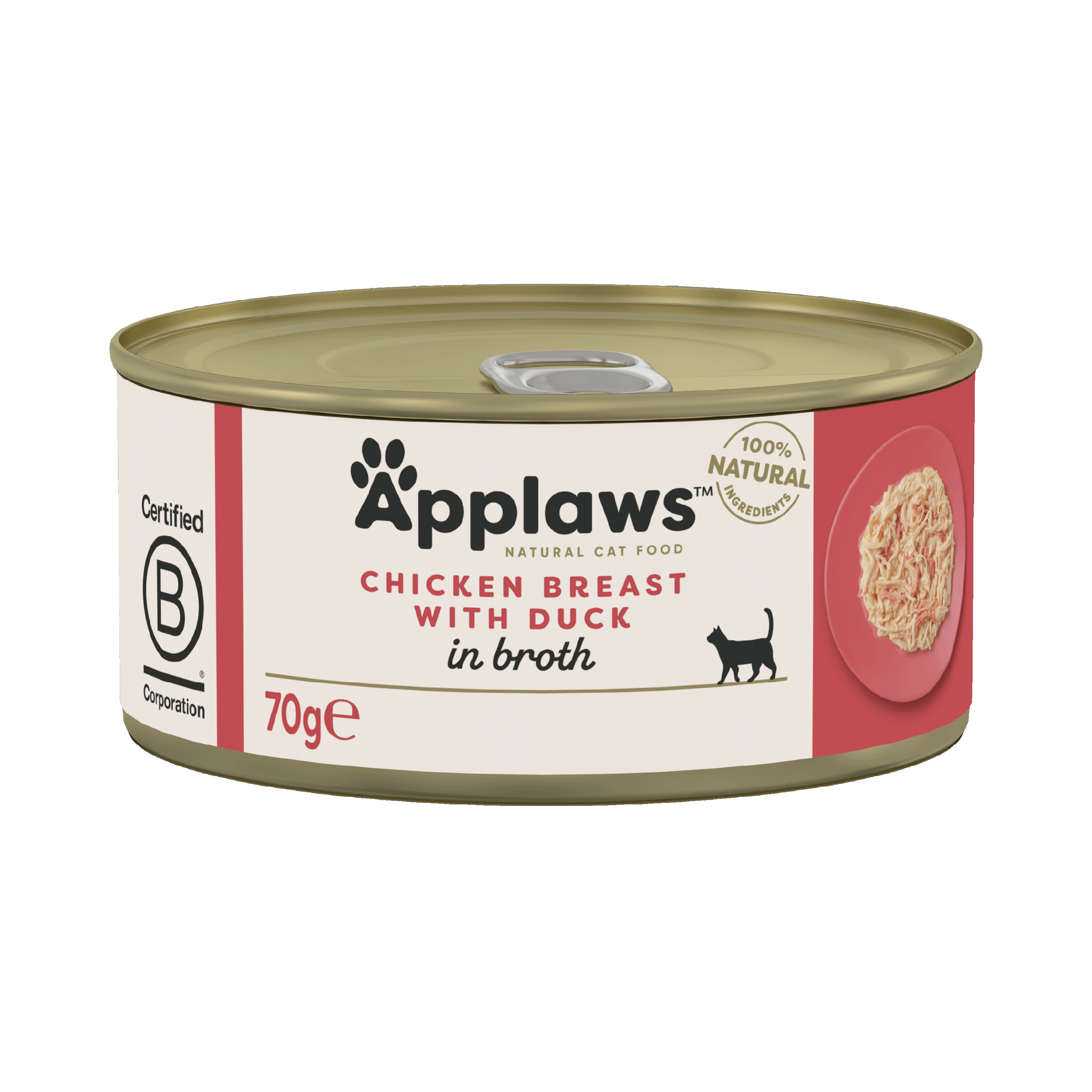 Applaws Cat Food Chicken With Duck Can 70g