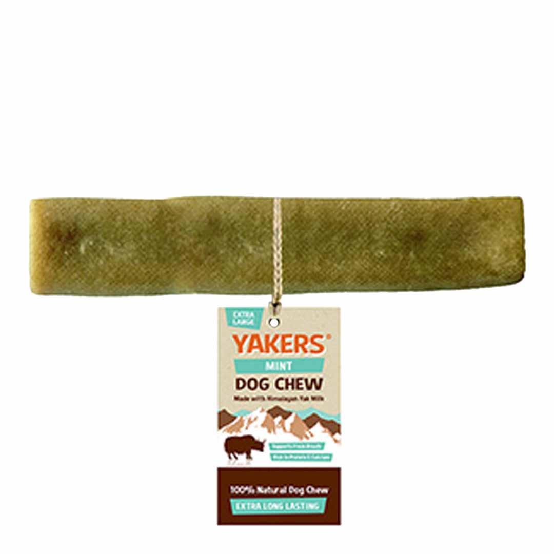 Yakers Mint Treat  Dog Chew, Extra Large