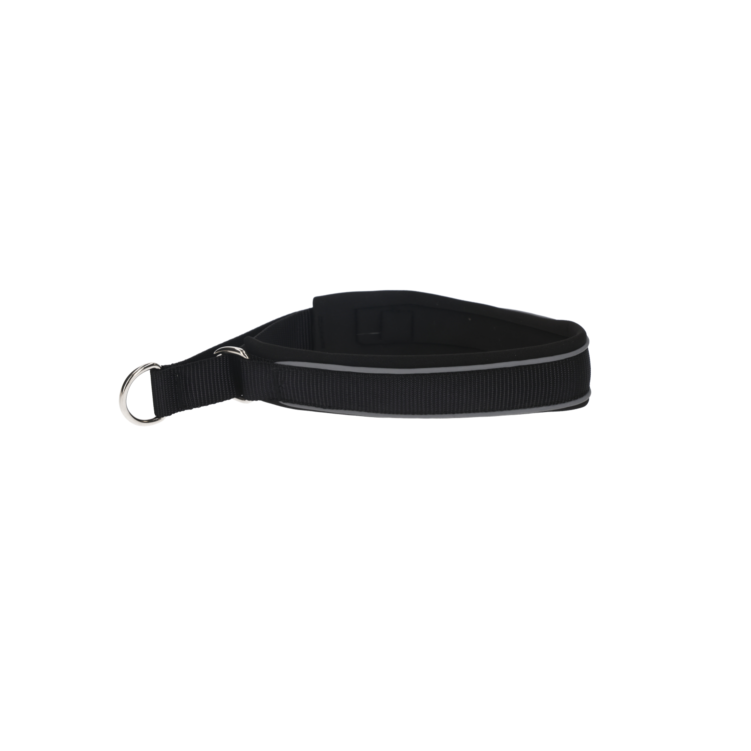 Rufus & Rosie Slip Dog Collar, Medium, Grey