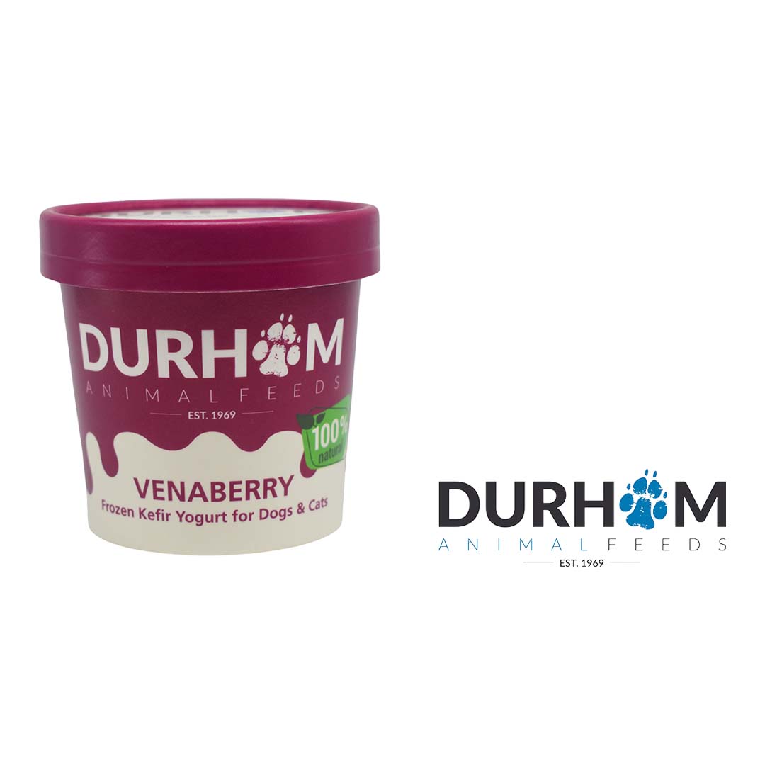Durham Venaberry Frozen Kefir Yogurt Dog Treat, 85g