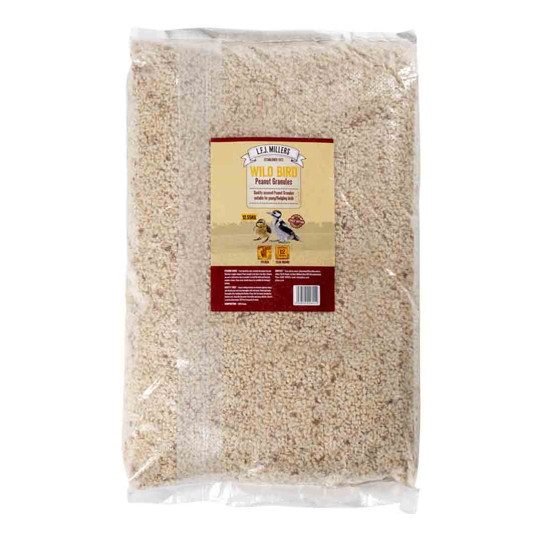 LFJ Millers Kibbled Peanuts, Wild Bird Food, 12.5kg