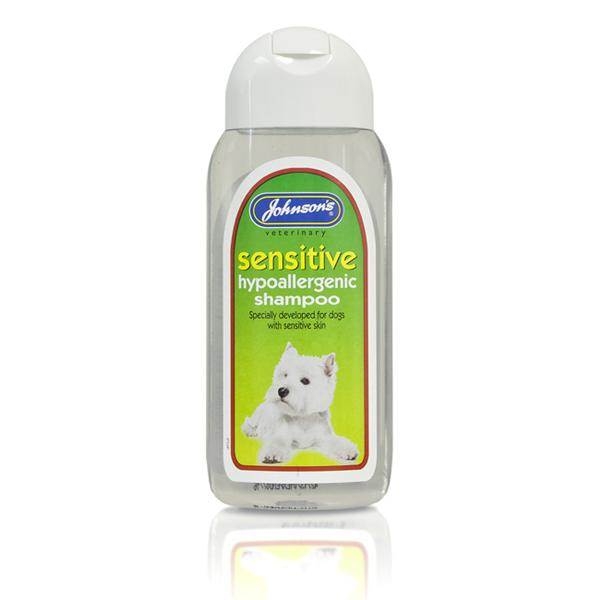 Johnsons Sensitive Hypoallergenic Dog Shampoo 200ml