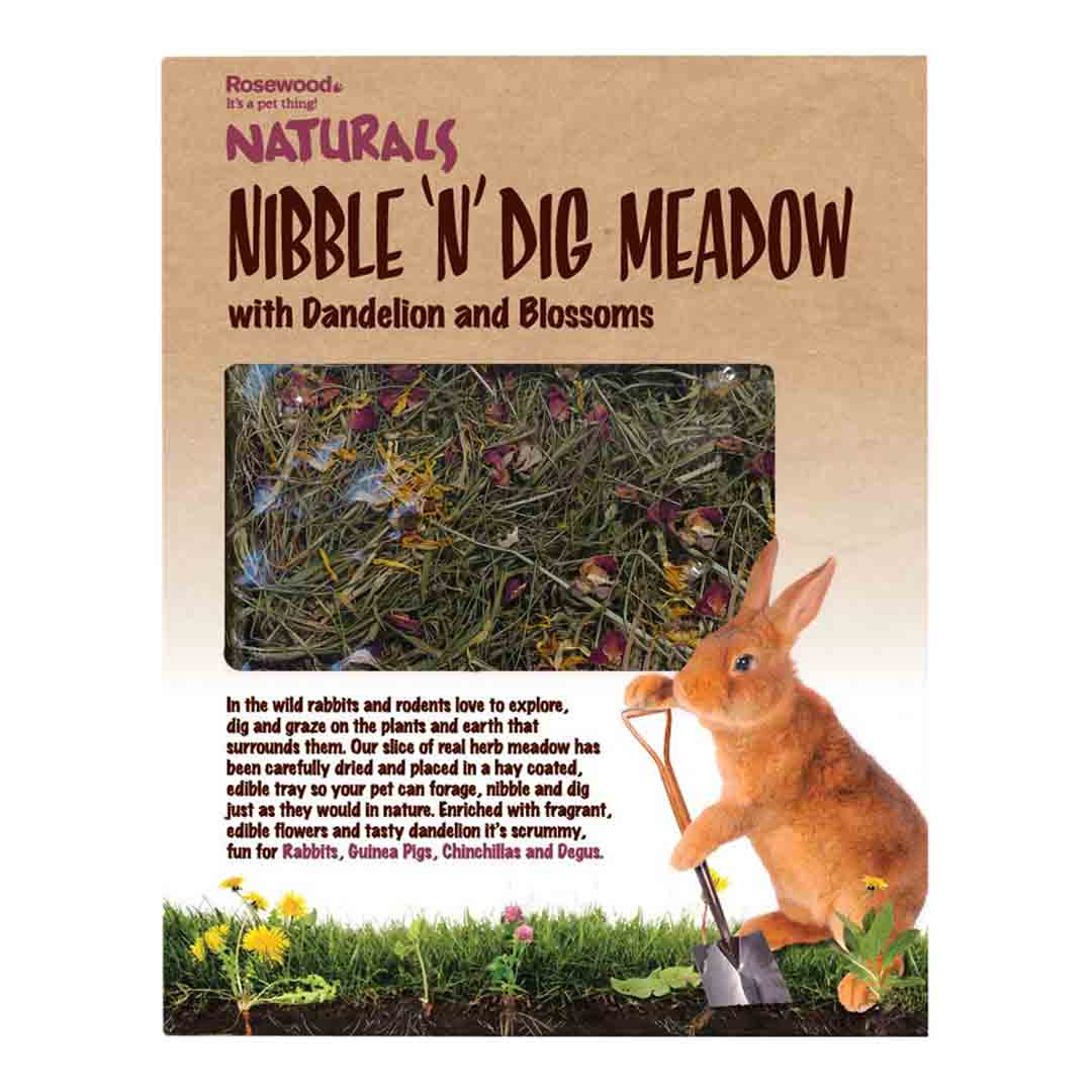 Rosewood Nibble N Dig Edible Meadow, 1kg