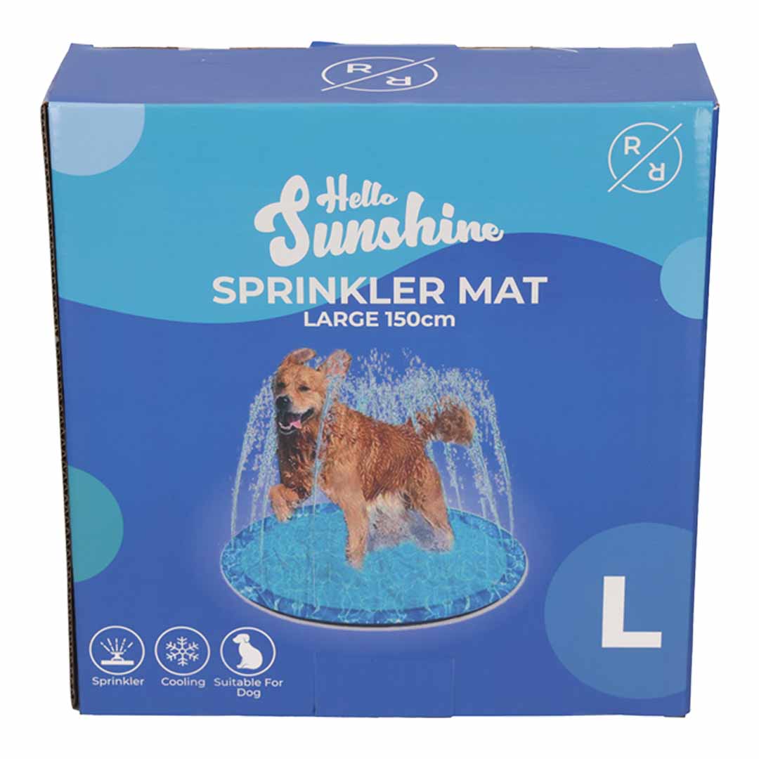 Rufus & Rosie Sprinkler Dog Cooling Mat Large