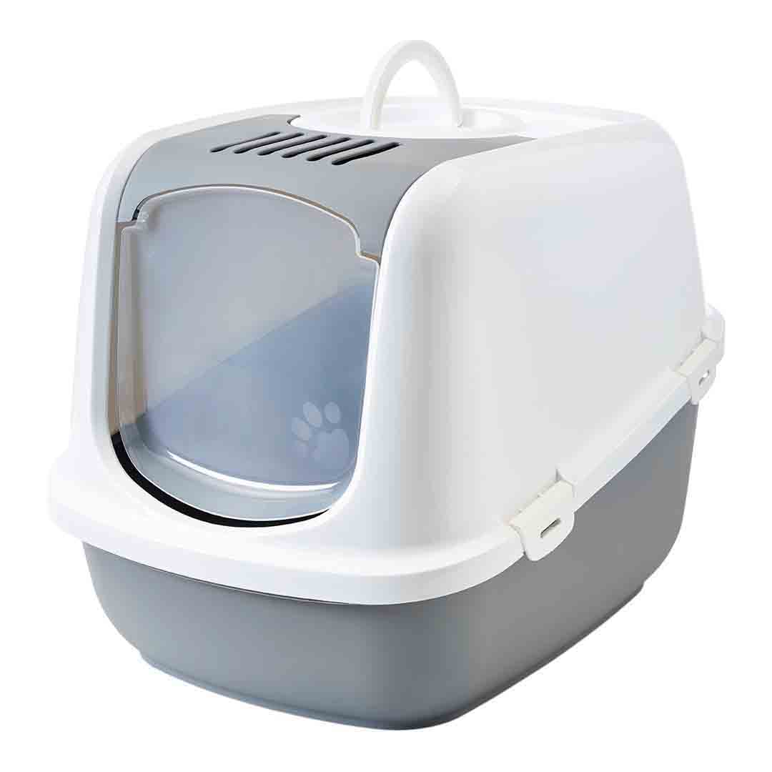 Savic Nestor Jumbo Litter Tray White & Grey