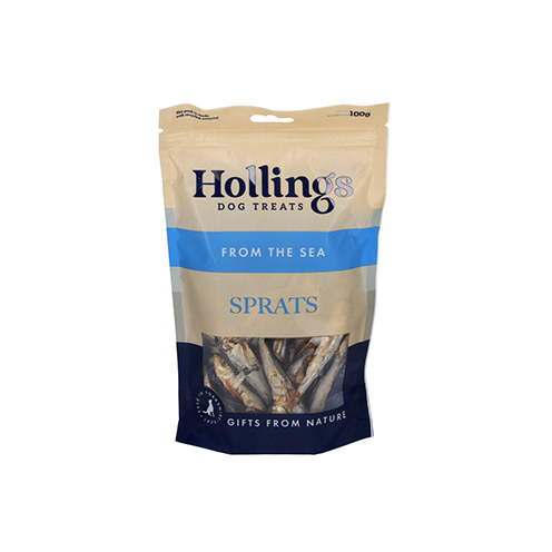 Hollings Sprats Dog Treat 100g