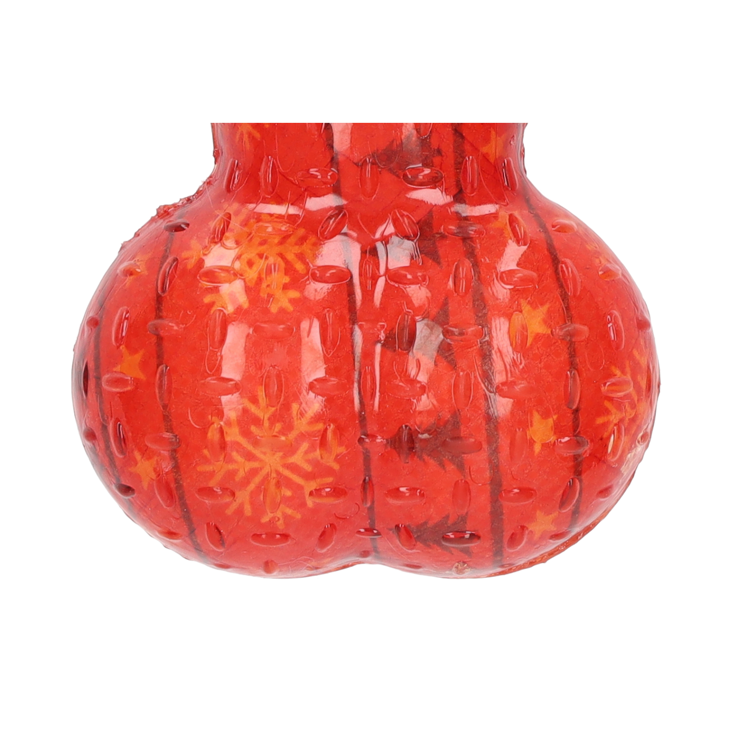 Rufus & Rosie Christmas Rubber Bone Dog Toy