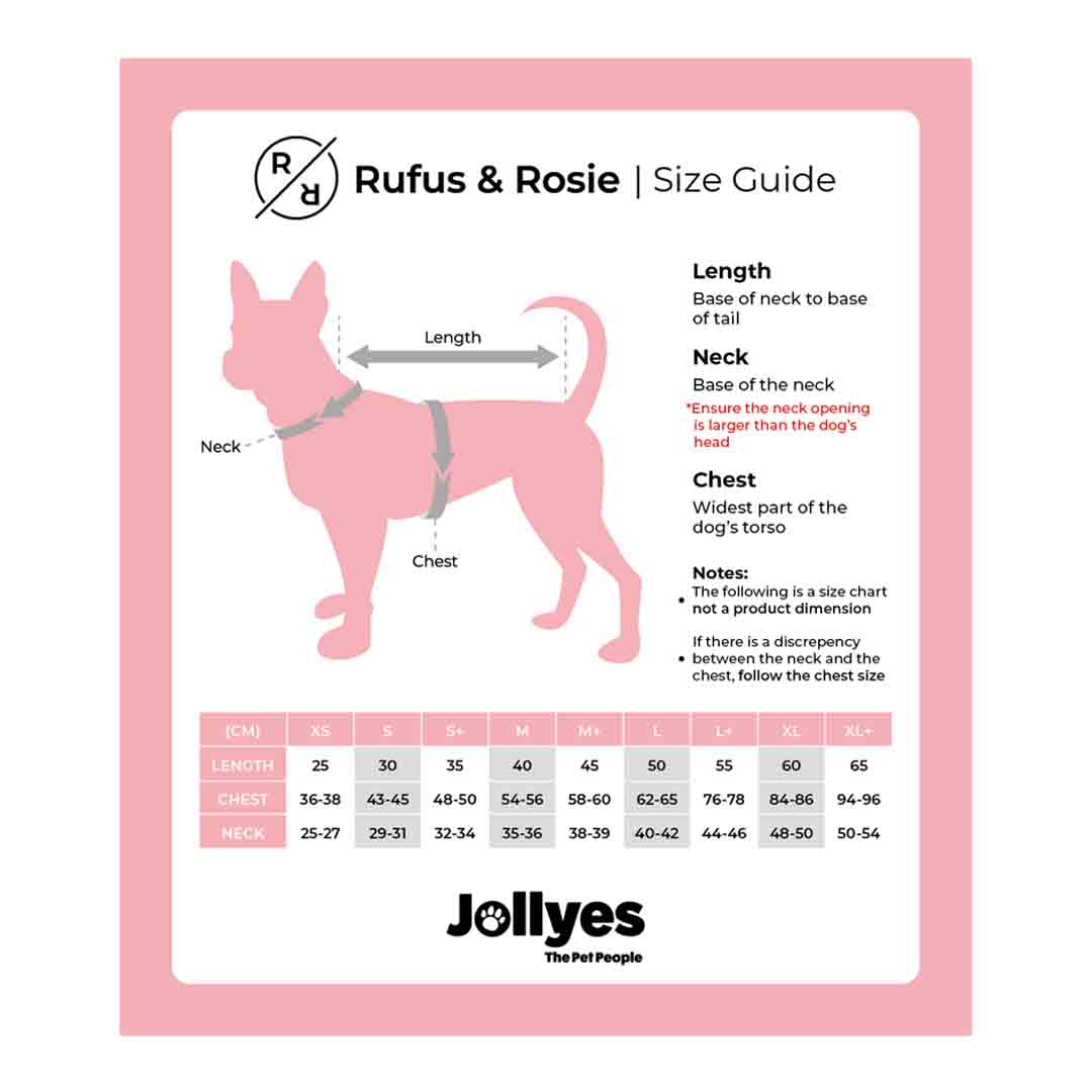 Rufus & Rosie Reflective Padded Dog Coat, M+