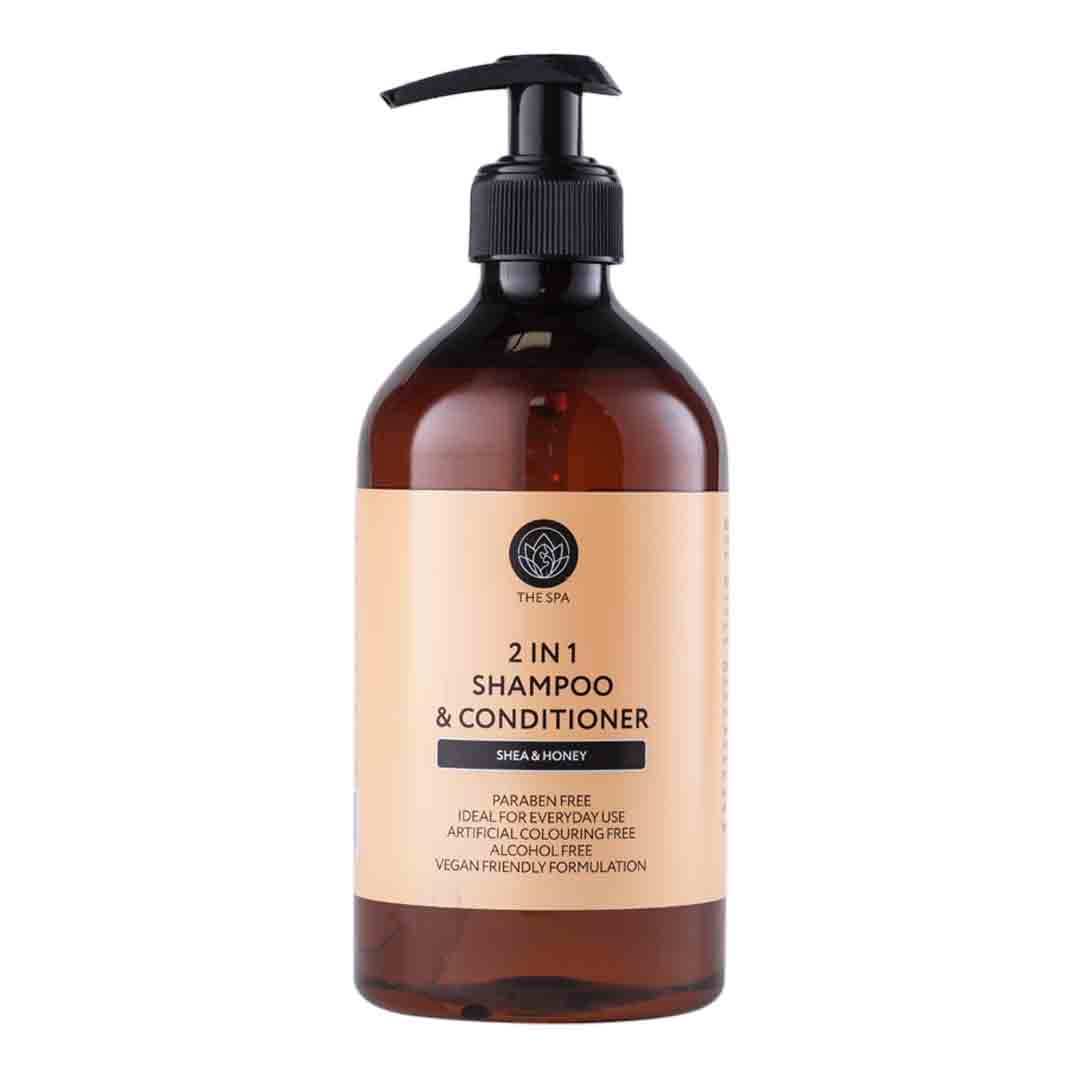 2 In 1 Dog Shampoo, Shea Butter & Honey, 500ml
