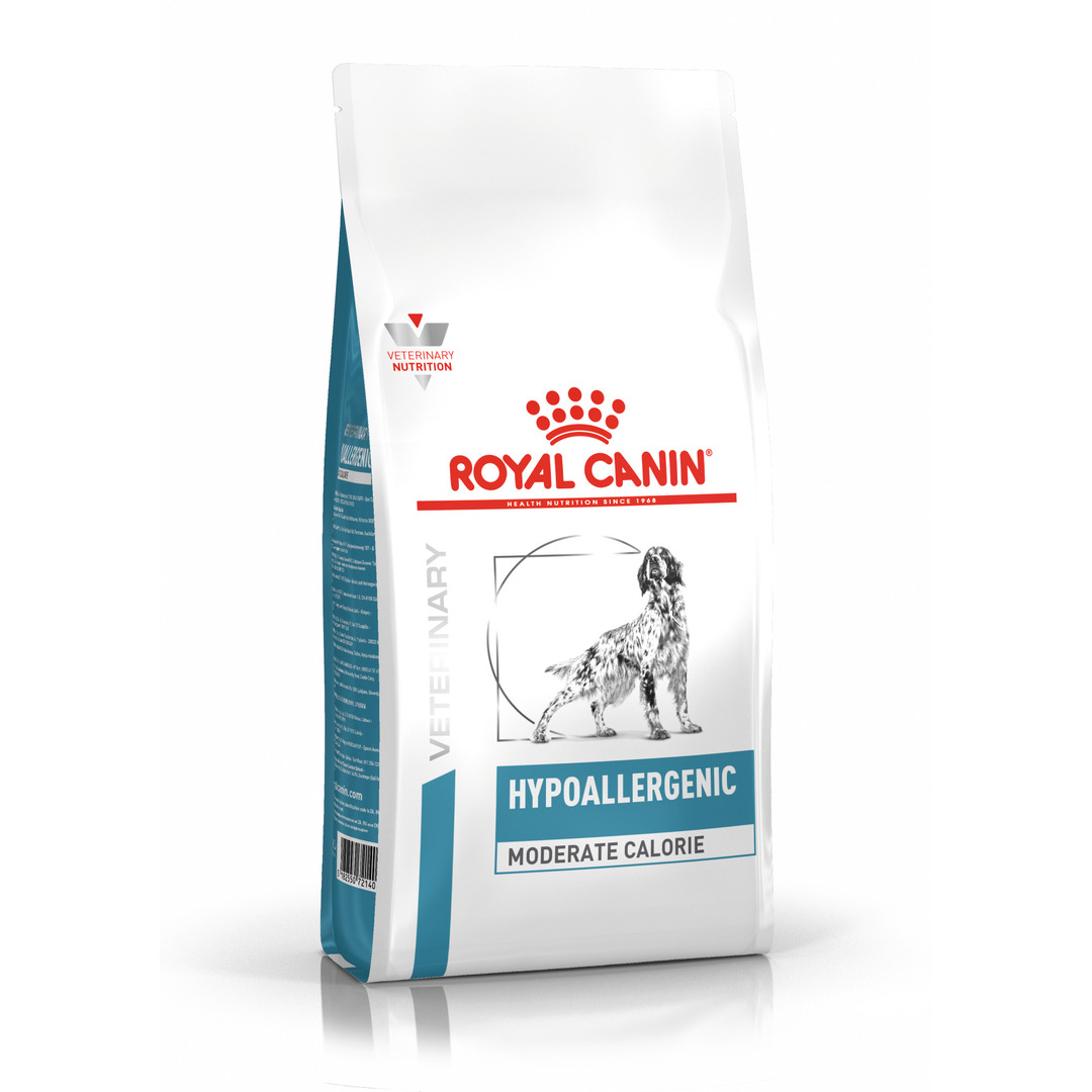 Royal Canin Hypoallergenic Moderate Calorie Adult Dry Dog Food 14kg