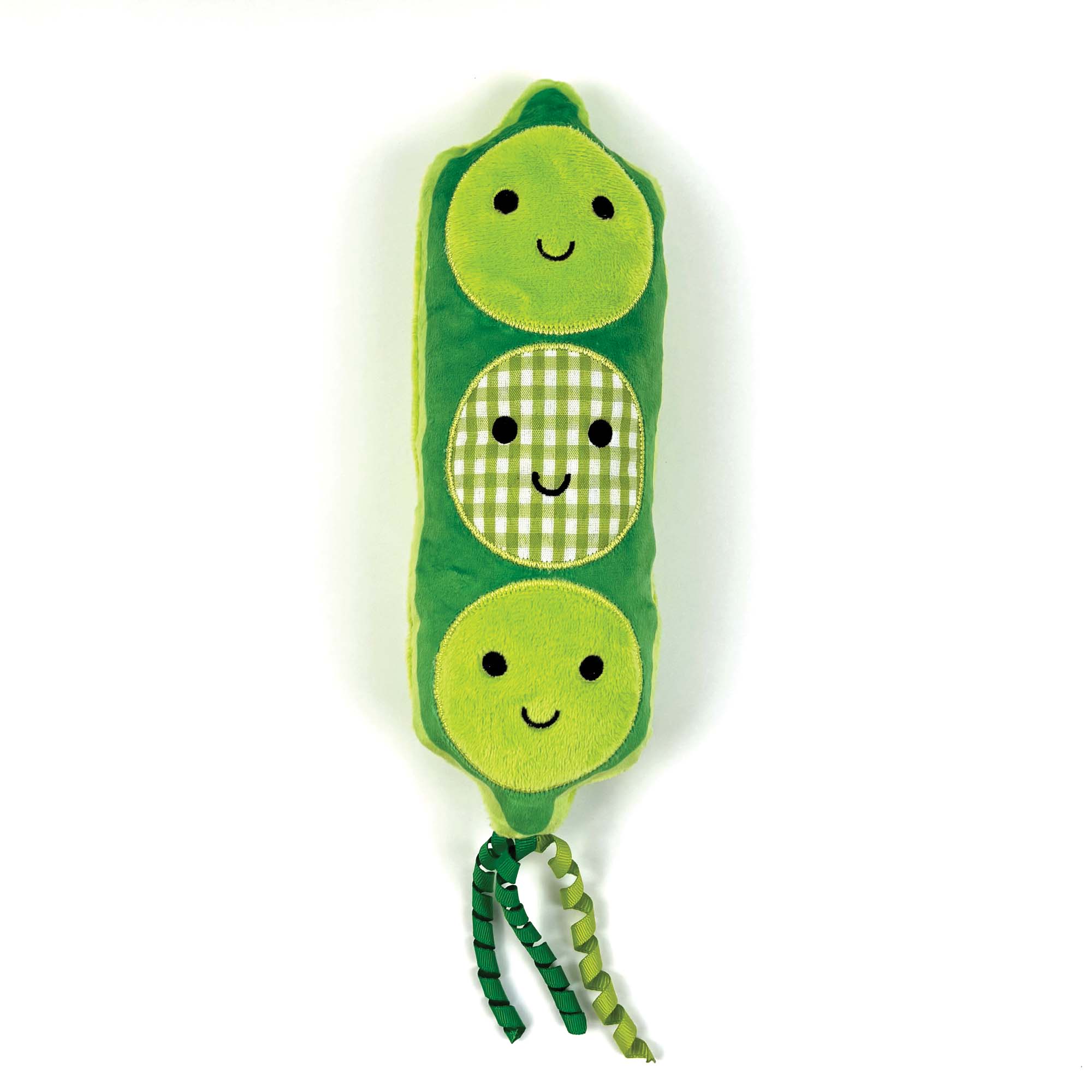 Tabby Patch Pea Pod Cat Kicker Catnip Toy