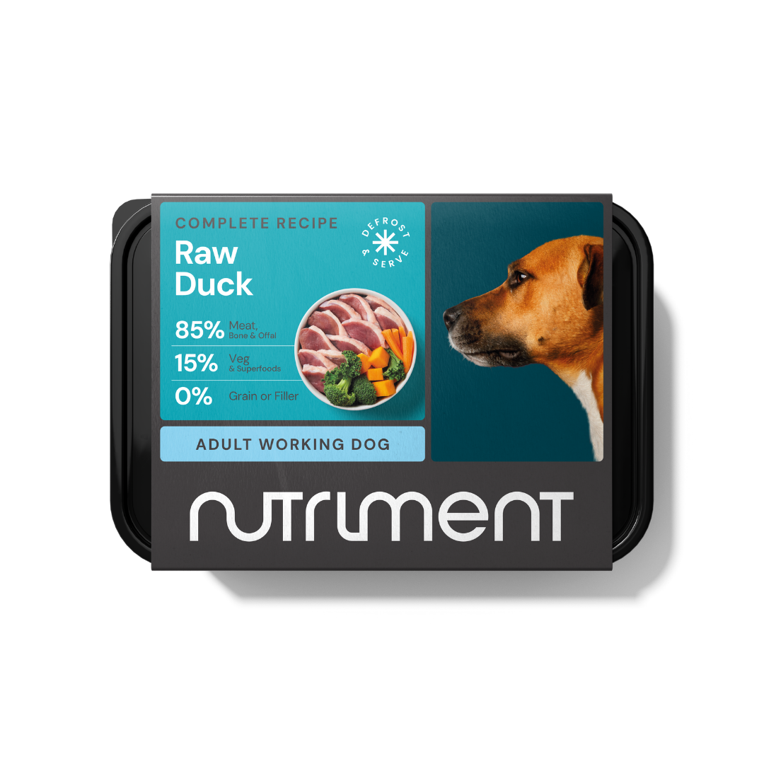 Nutriment Duck Formula Raw Dog Food, 500g