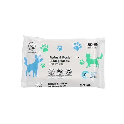 Rufus & Rosie Aloe Vera Pet Wipes