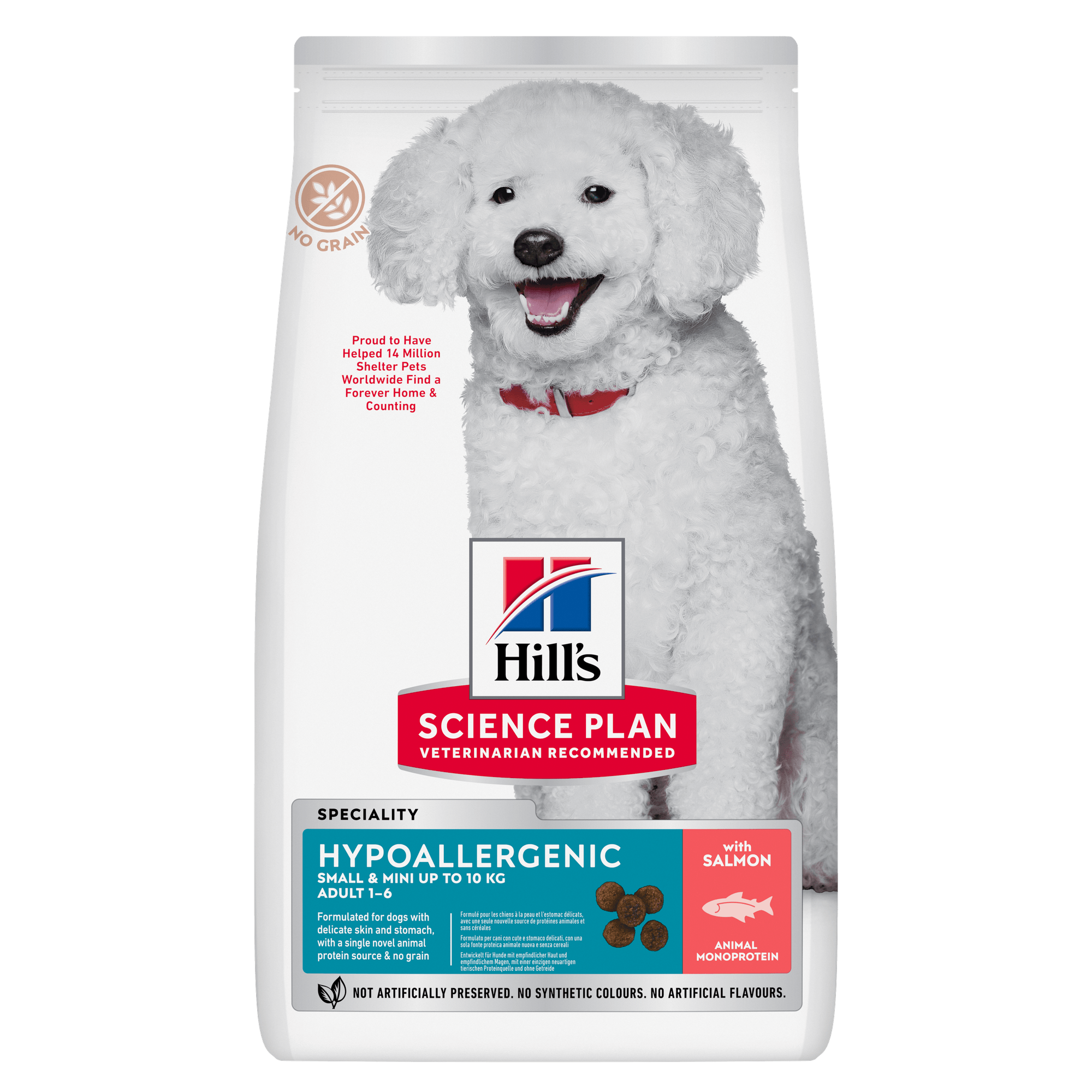 Hill's Science Plan Small & Mini Hypoallergenic Salmon Dry Dog Food 1.5kg