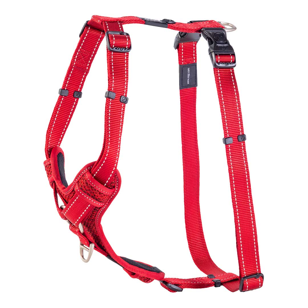 Rogz Utility Control Red Dog Harness, Extra Large