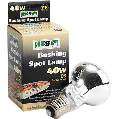 ProRep Clear Basking Spot Lamp 40W ES